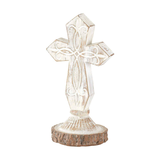Antique White Cross