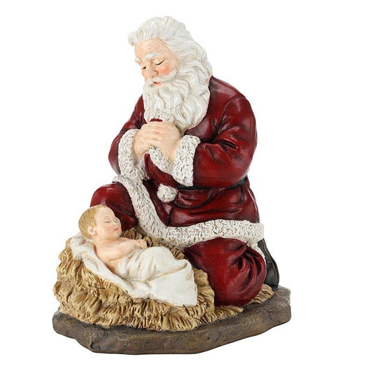 Kneeling Santa