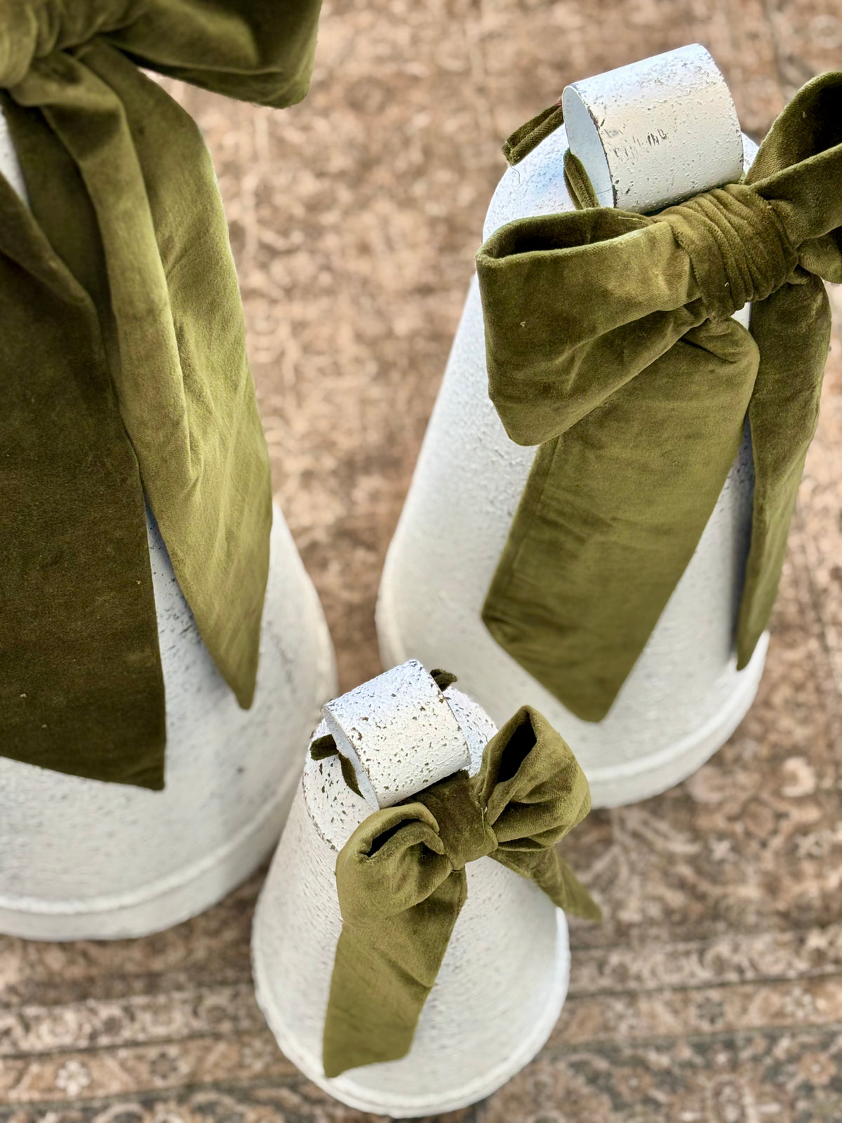 Bell w/ Green Velvet Bow
