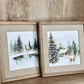 Linen Winter Wonderland Frame