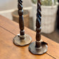 S/2 Twist Candle Holders