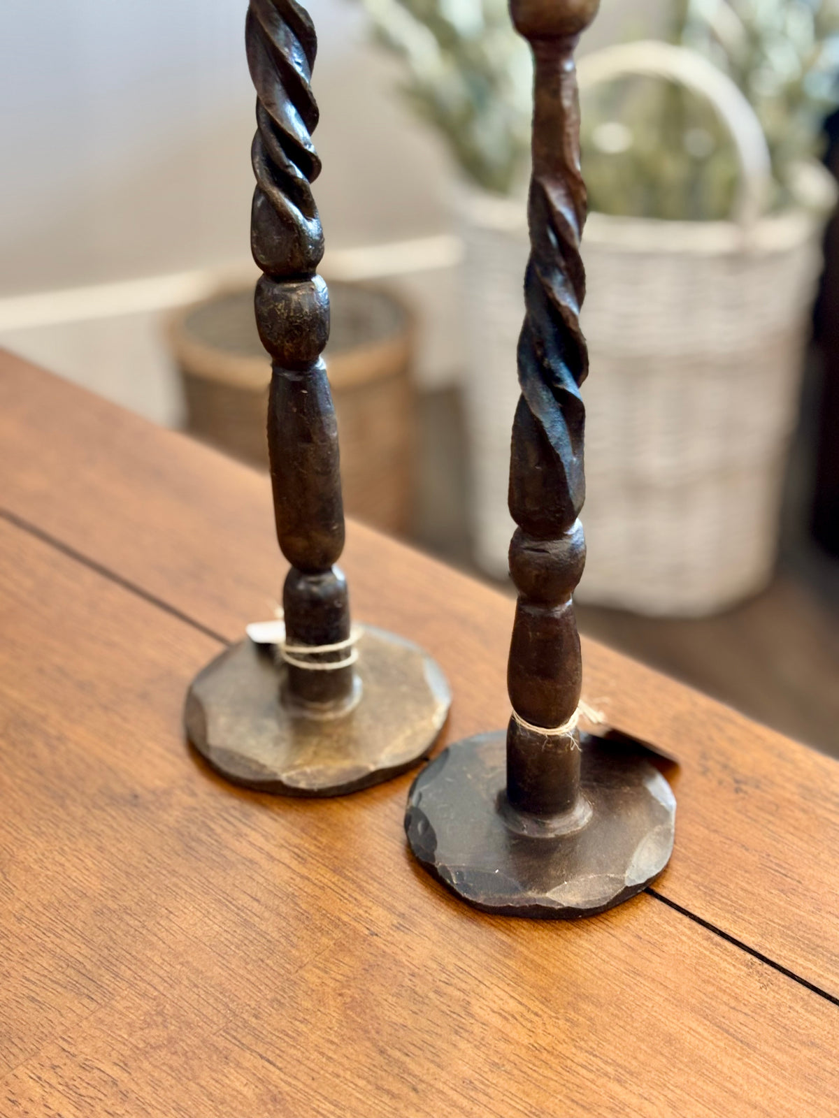 S/2 Twist Candle Holders