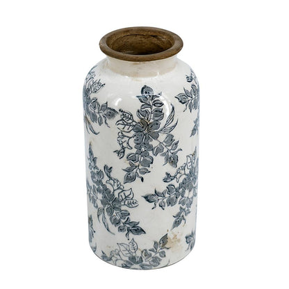 Midnight Blossom Vase