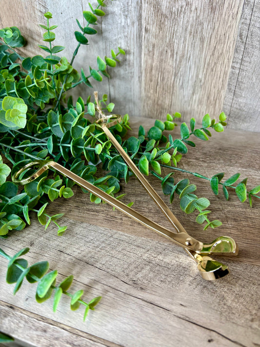 Gold Candle Wick Trimmer