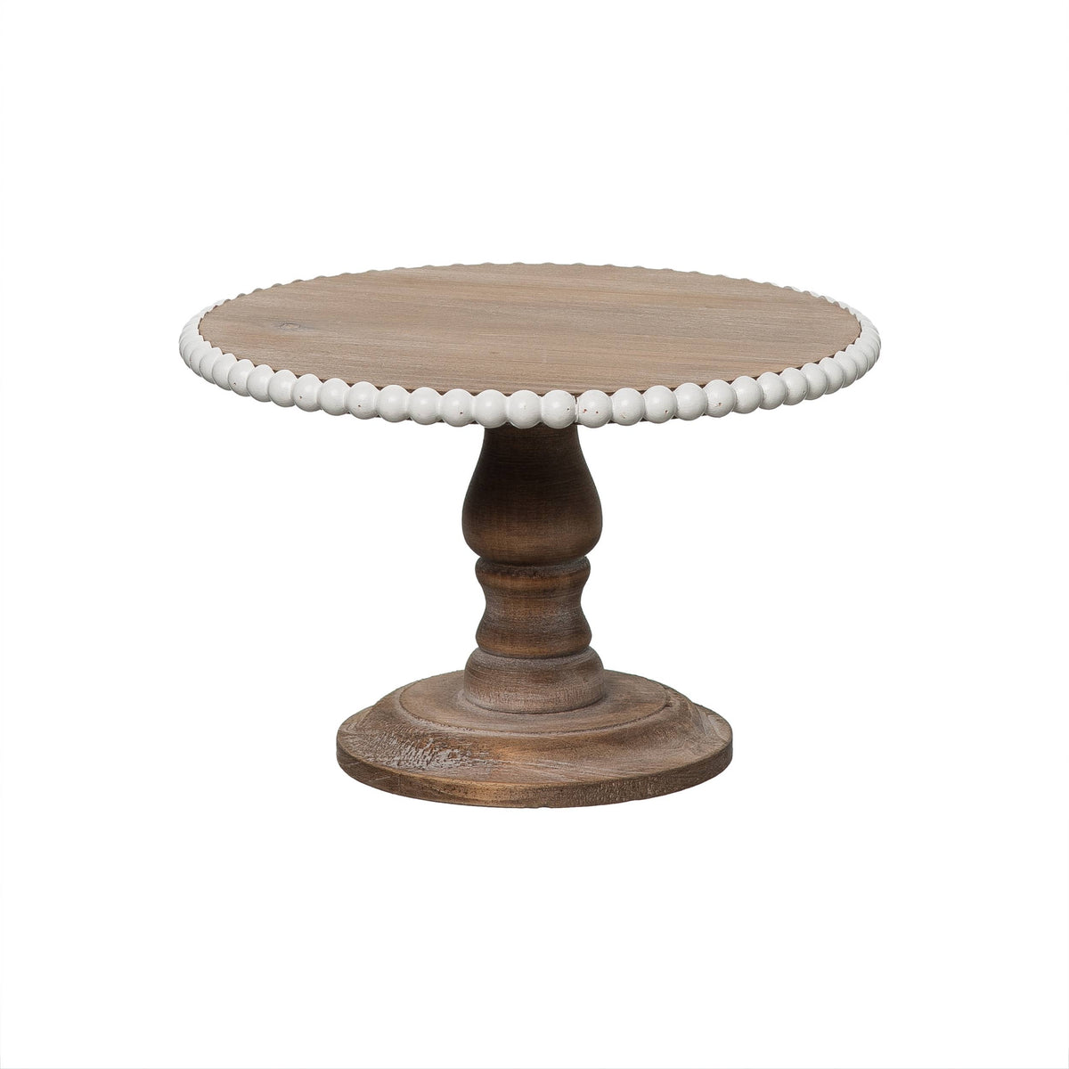 Wood Brown Serving Stand