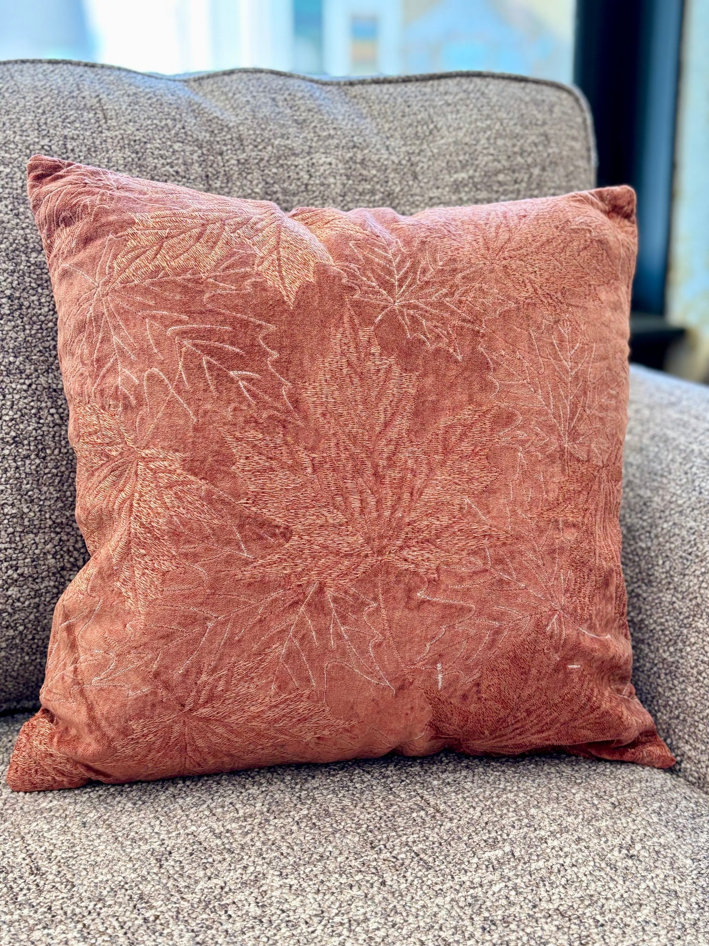 Auburn Leaves Pillow