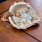 Christ Child Sleeping in Wings Ornament