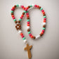 Flower Baby Rosary | Girl Baptism Gift | Christening Gift