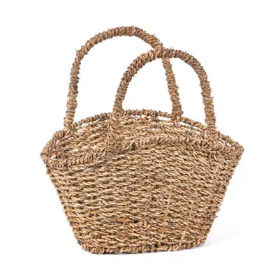 Oval Seagrass Mini Basket