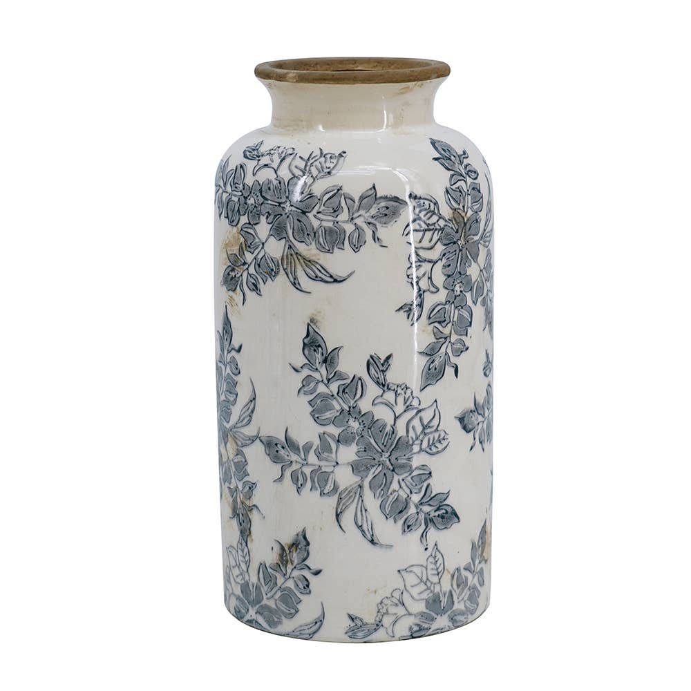 Midnight Blossom Vase