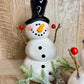 7.5" CERAMIC SNOWMAN