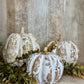 5"H BEIGE HEIRLOOM PUMPKIN