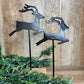 CHRISTMAS DEER STAND S/2