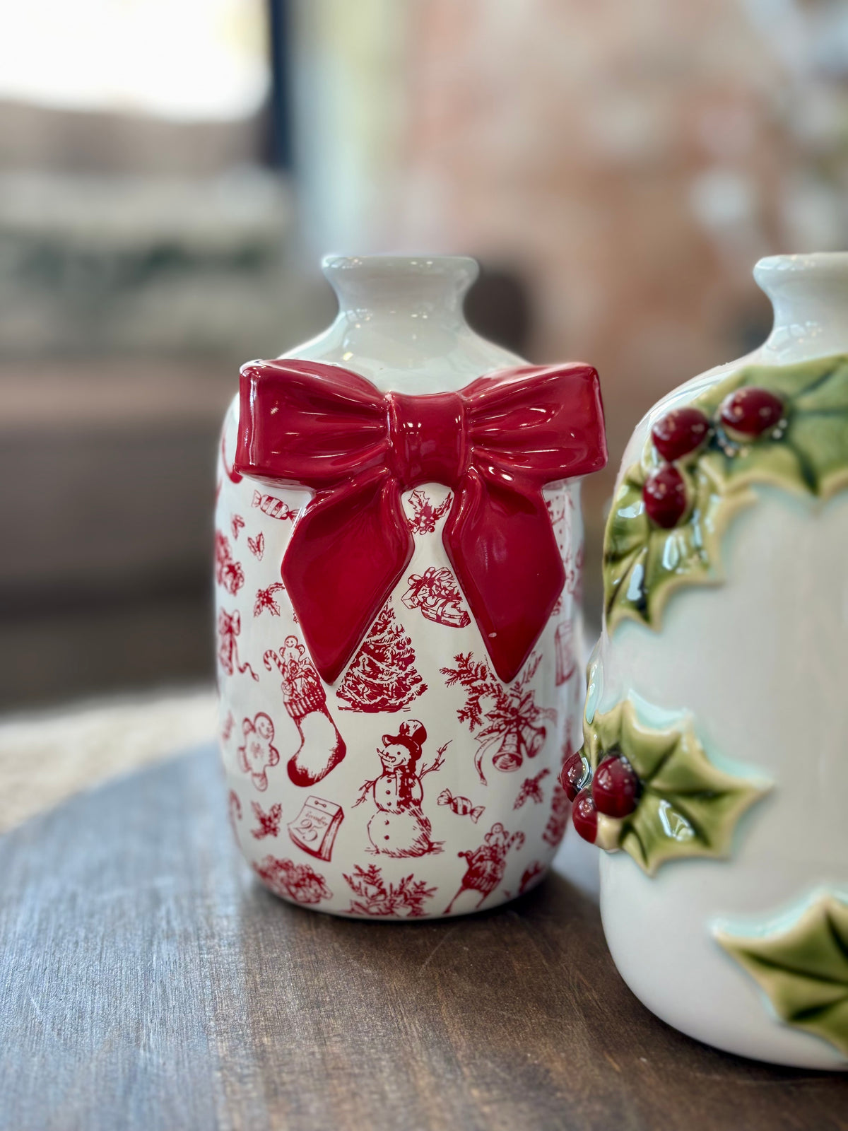 Toile Bud Vase