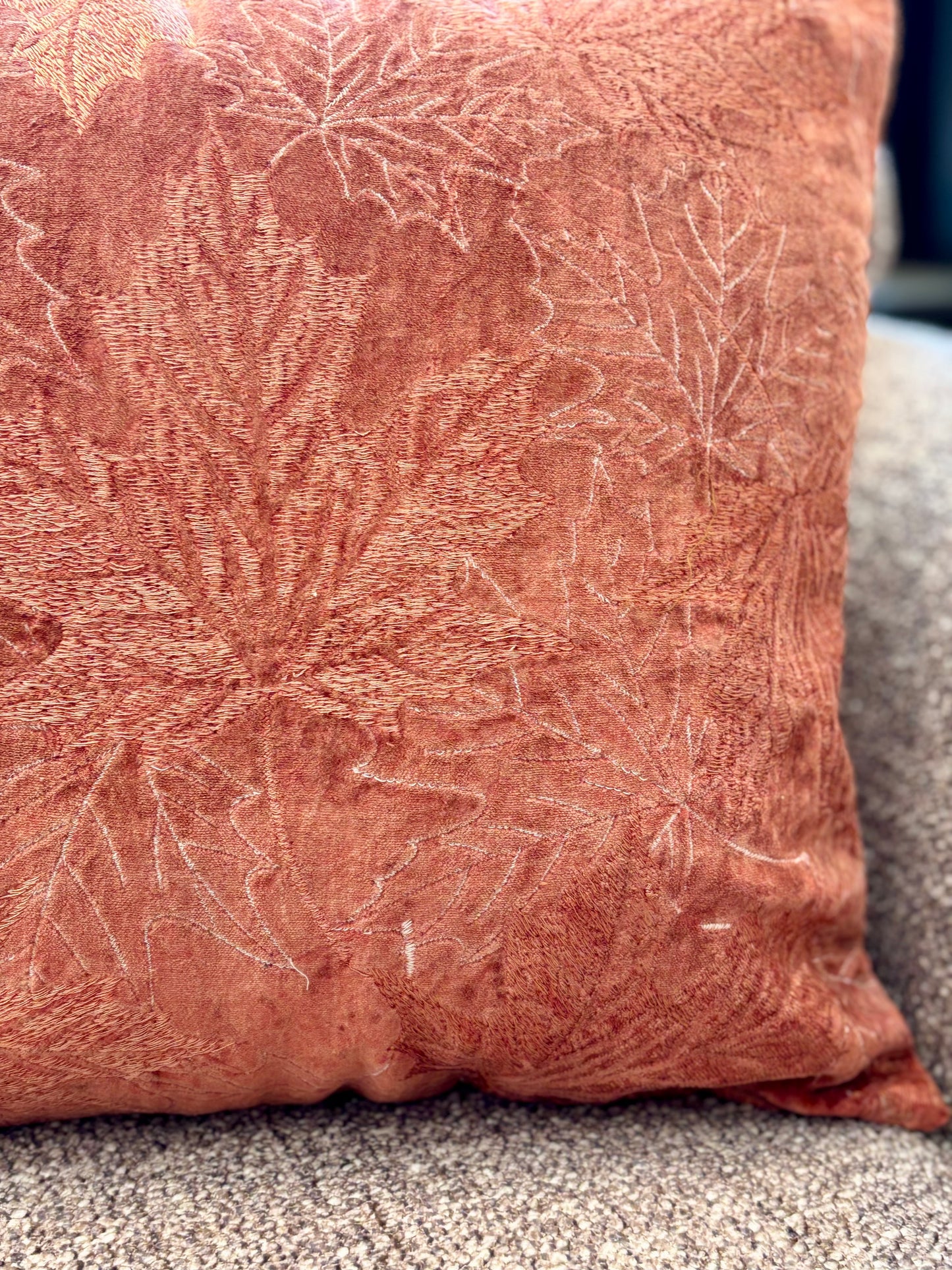 Auburn Leaves Pillow