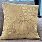 Velvet Pumpkin Pillow
