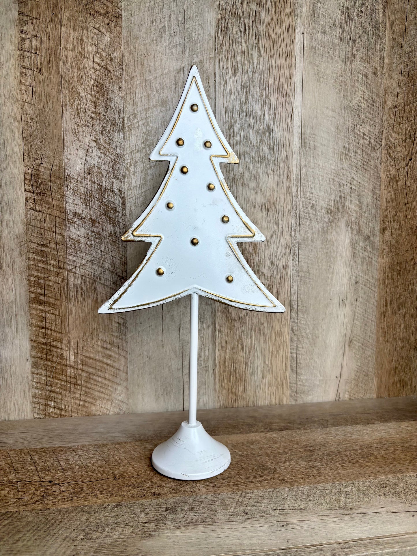 WHITE AND GOLD TREES