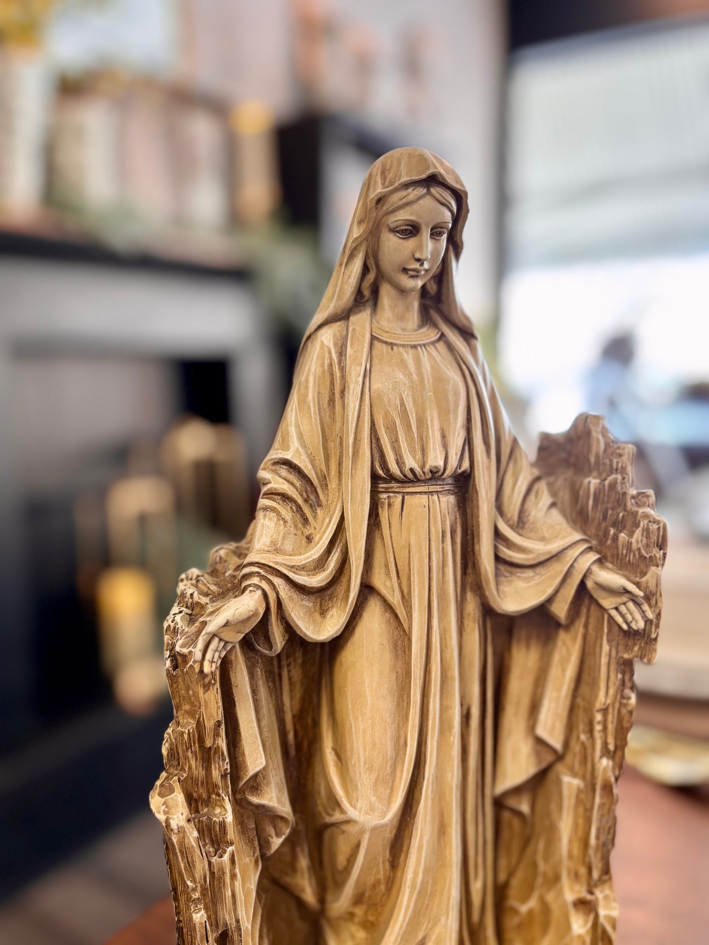 Carved Lady of Grace