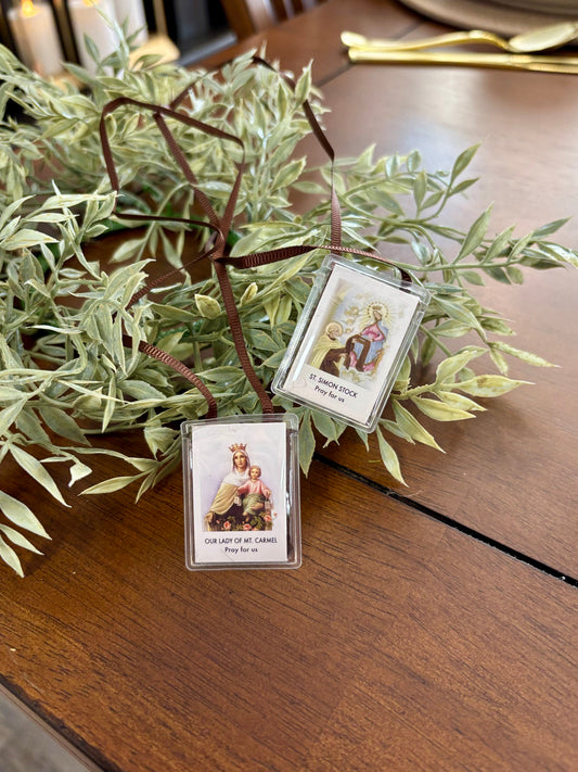 Scapular Brown Cord