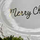 Gold Christmas Platter