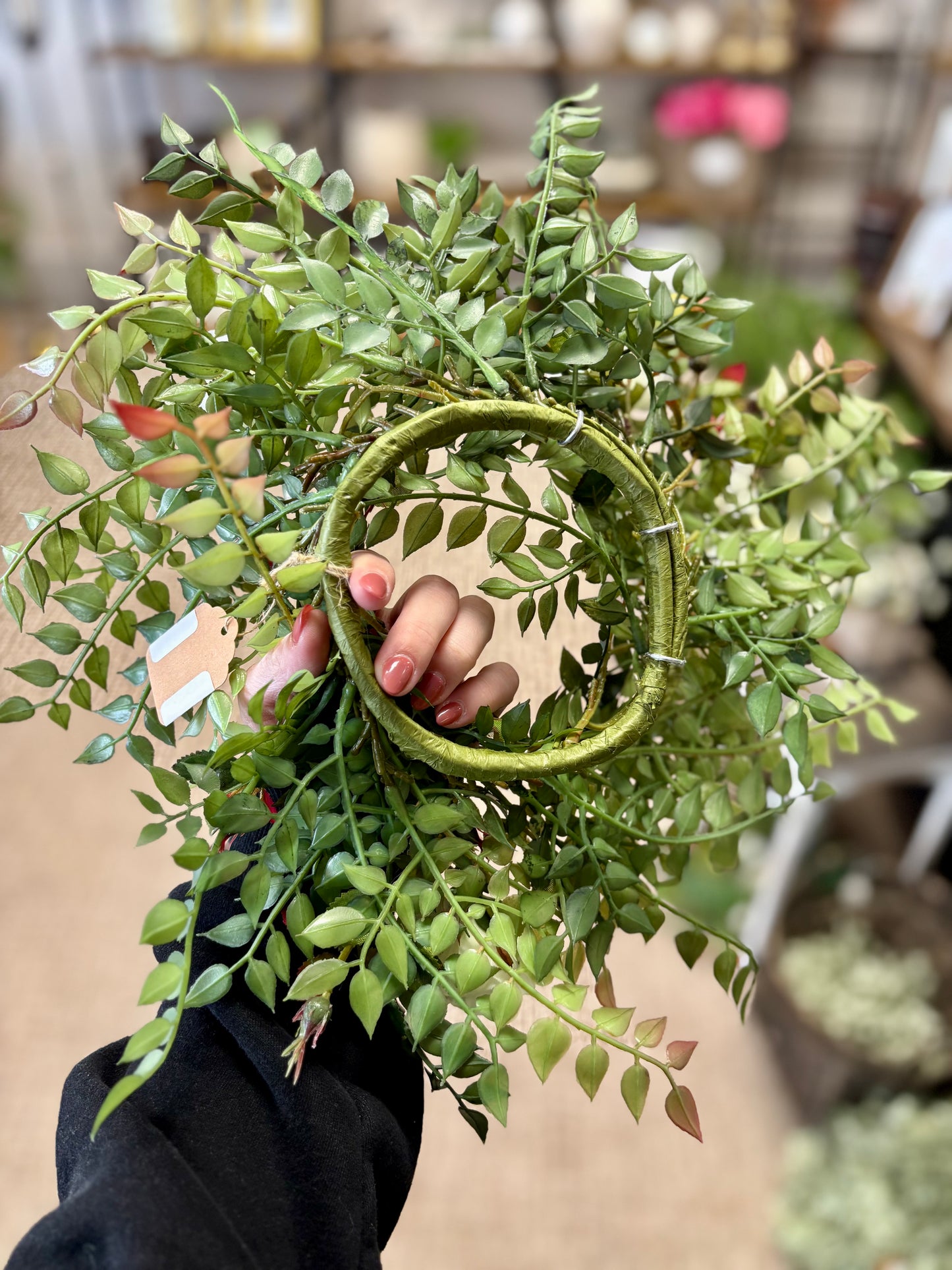 Rose & Similax Wreath