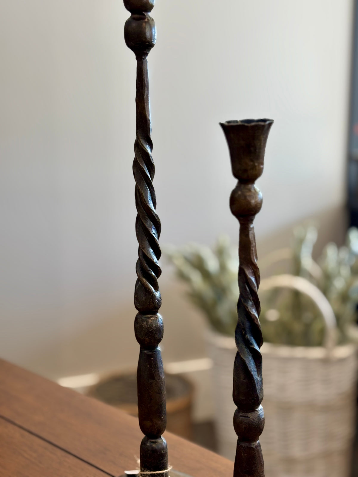 S/2 Twist Candle Holders