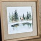 Linen Winter Wonderland Frame