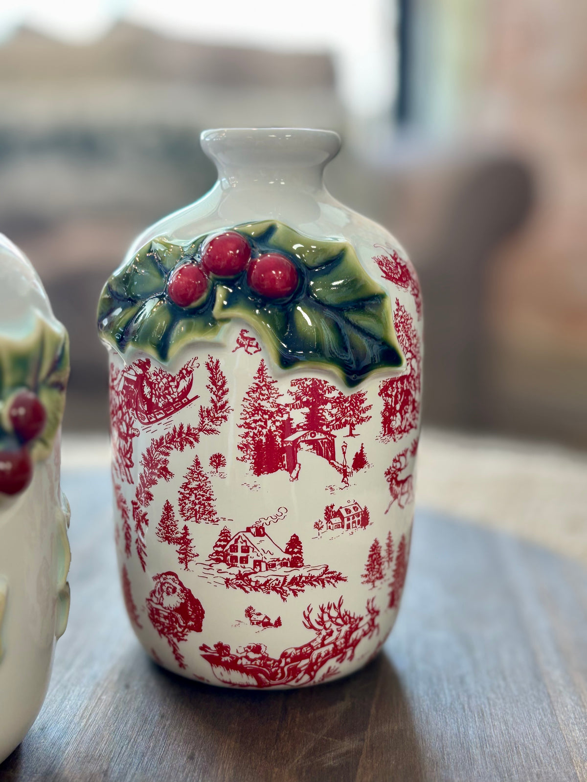 Toile Bud Vase