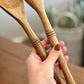2pc Wood Spatula Set