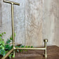 BRASS ANT. RD FOOT EASEL