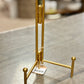 Gold Straight Back Easel