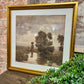 RIVER SCENE FRAMED PRINTS