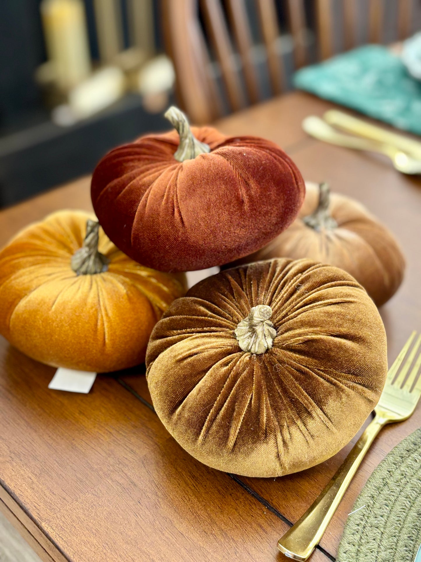 Velvet Pumpkins