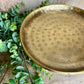 ANT. BRASS CAKE STAND