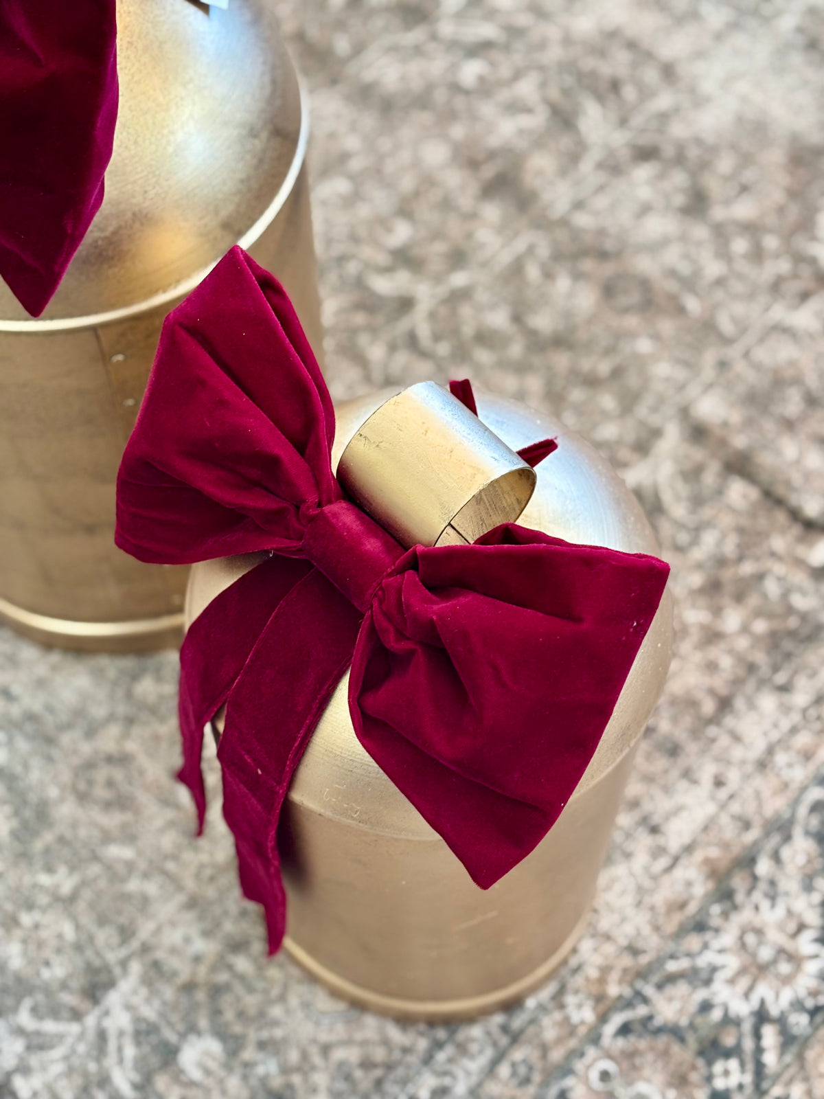 Bell w/ Velvet Bow