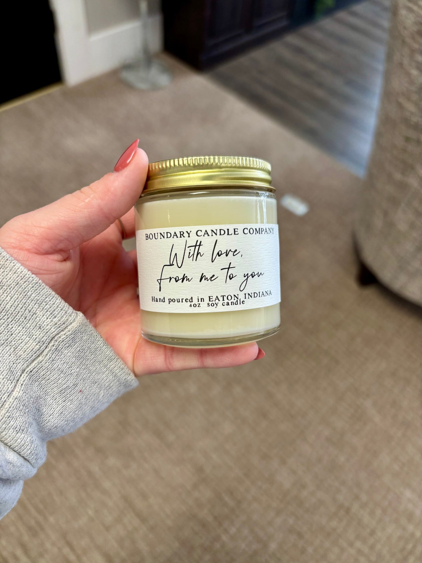 ‘With Love’ Candle
