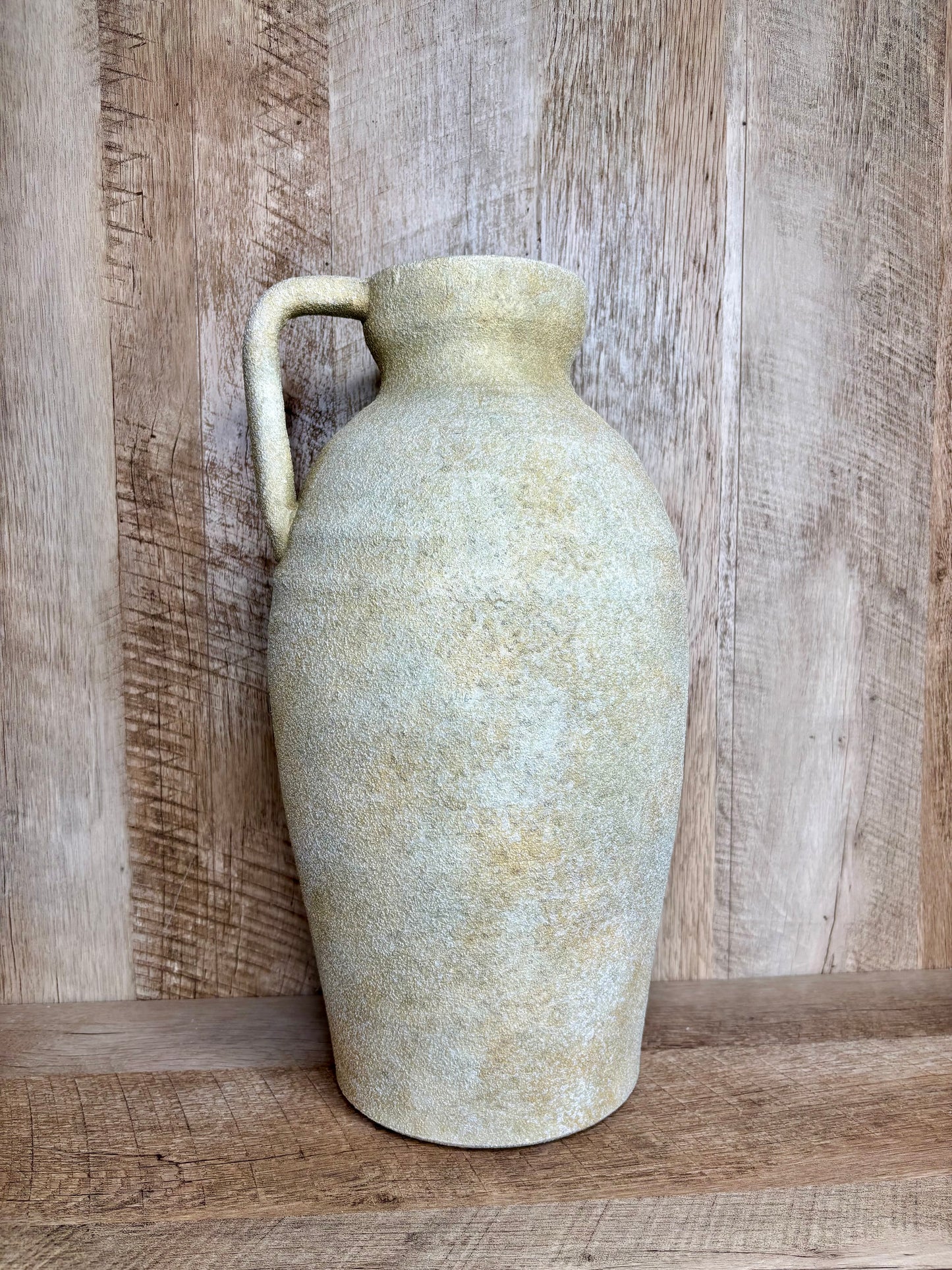 NAT. WASH CERAMIC VASE