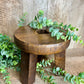 MANGO WOOD ROUND PEDESTAL