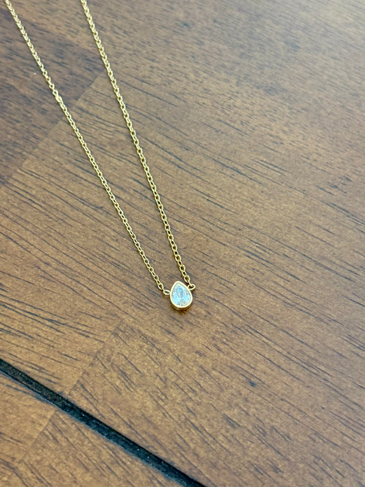 Paloma Pear Drop Necklace