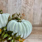 4.5"W VELVET PUMPKINS