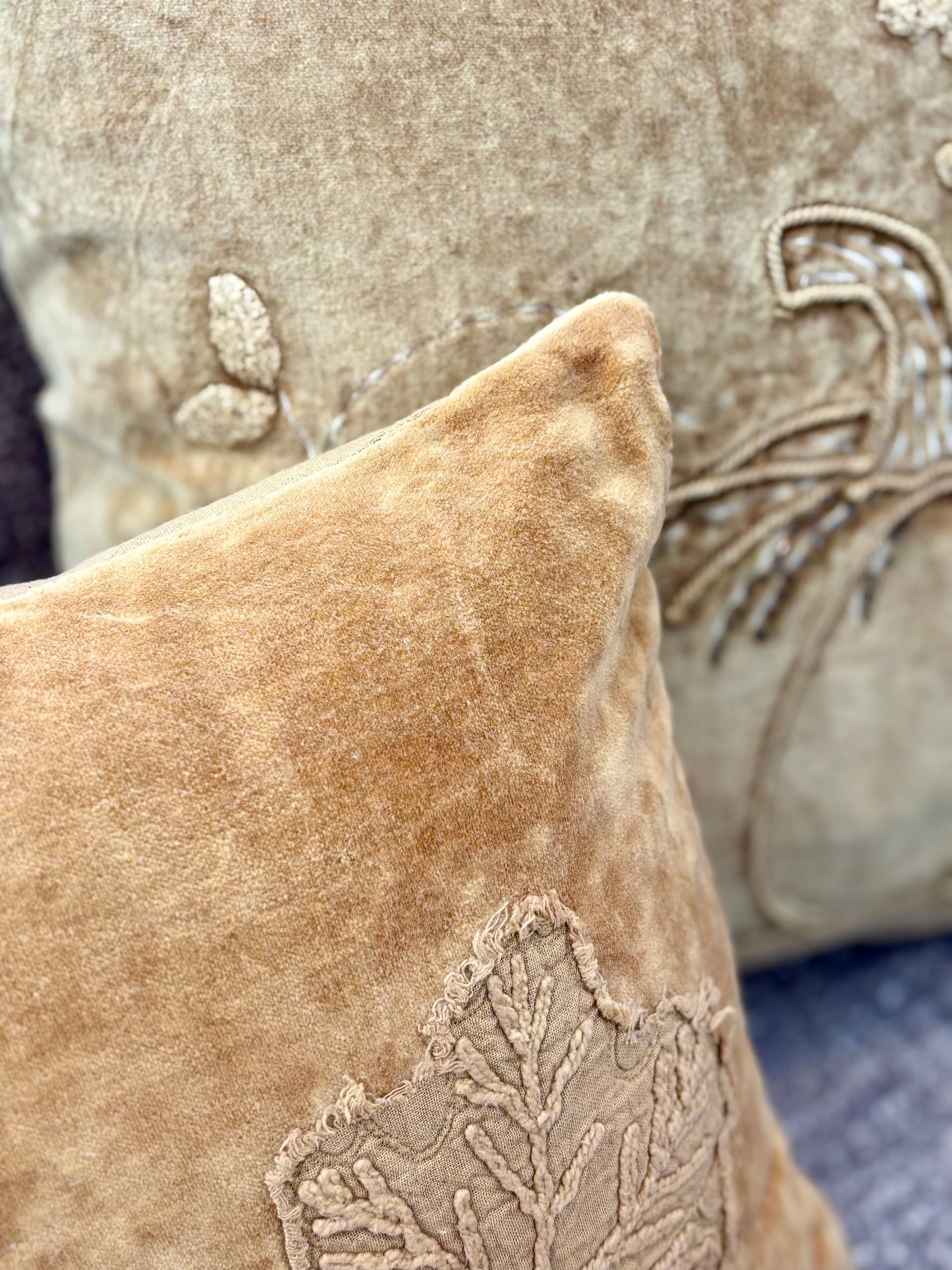 Velvet Pumpkin Pillow