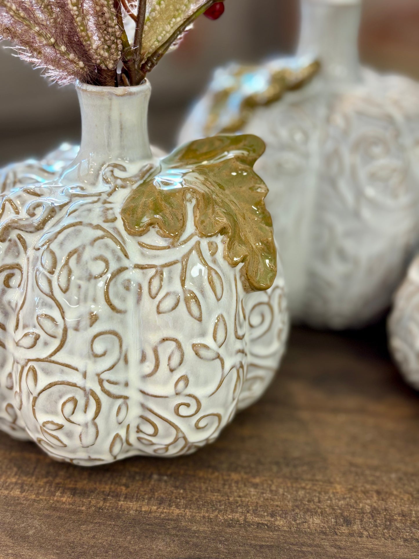 Pumpkin Bud Vase