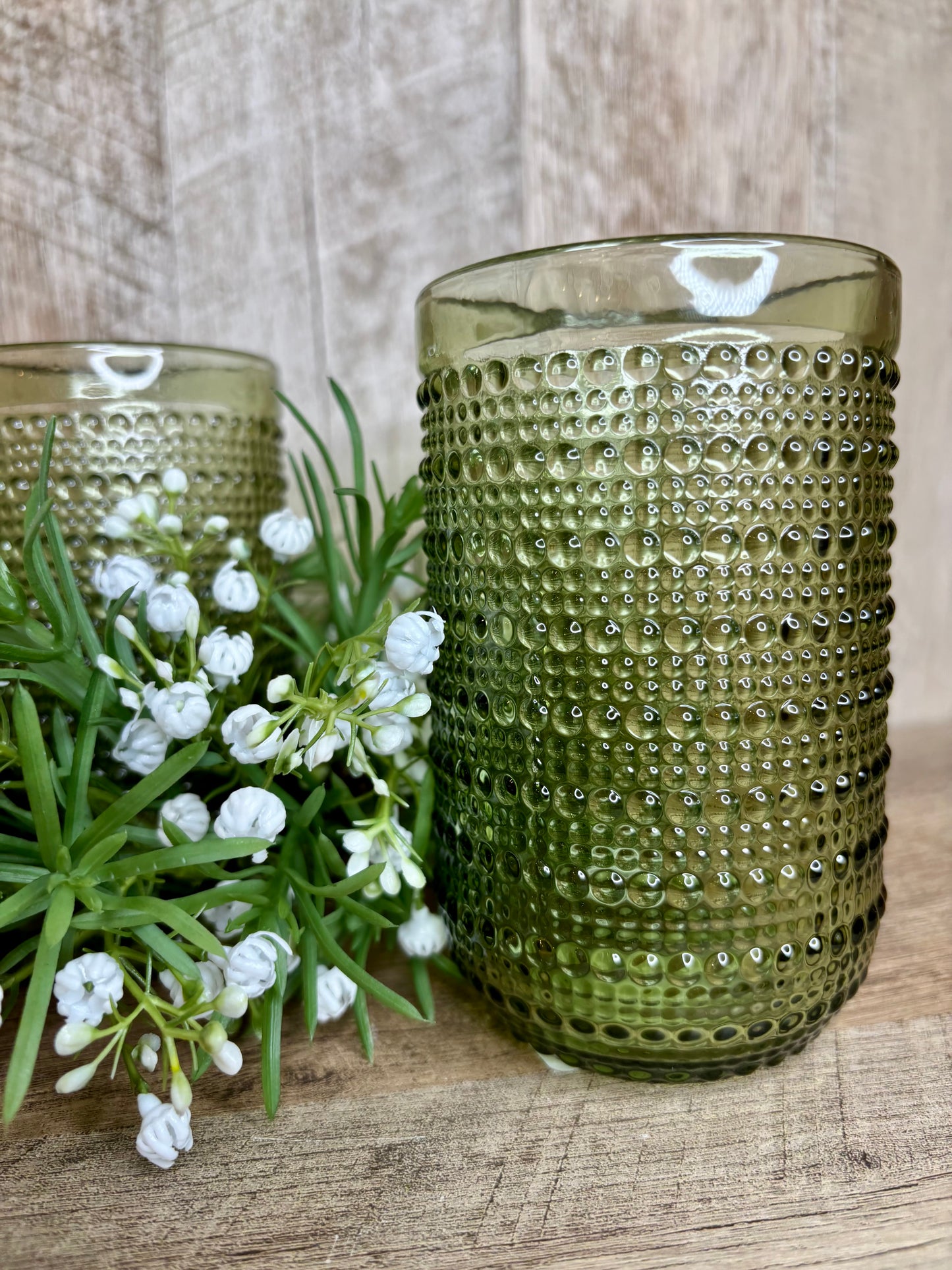 GREEN DOT HIGHBALL GLASS