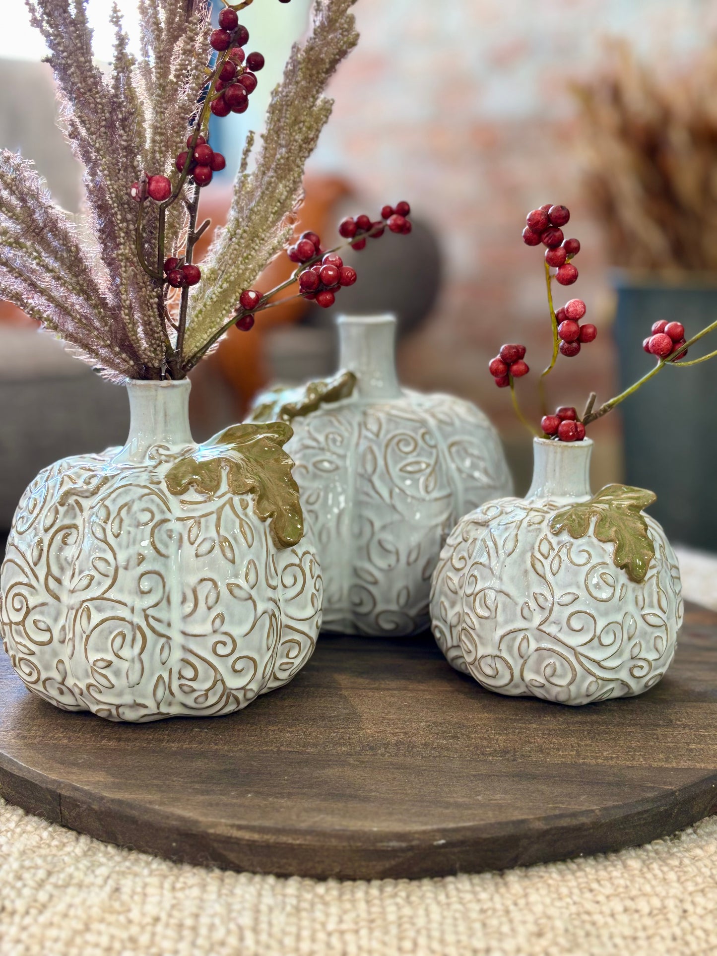Pumpkin Bud Vase
