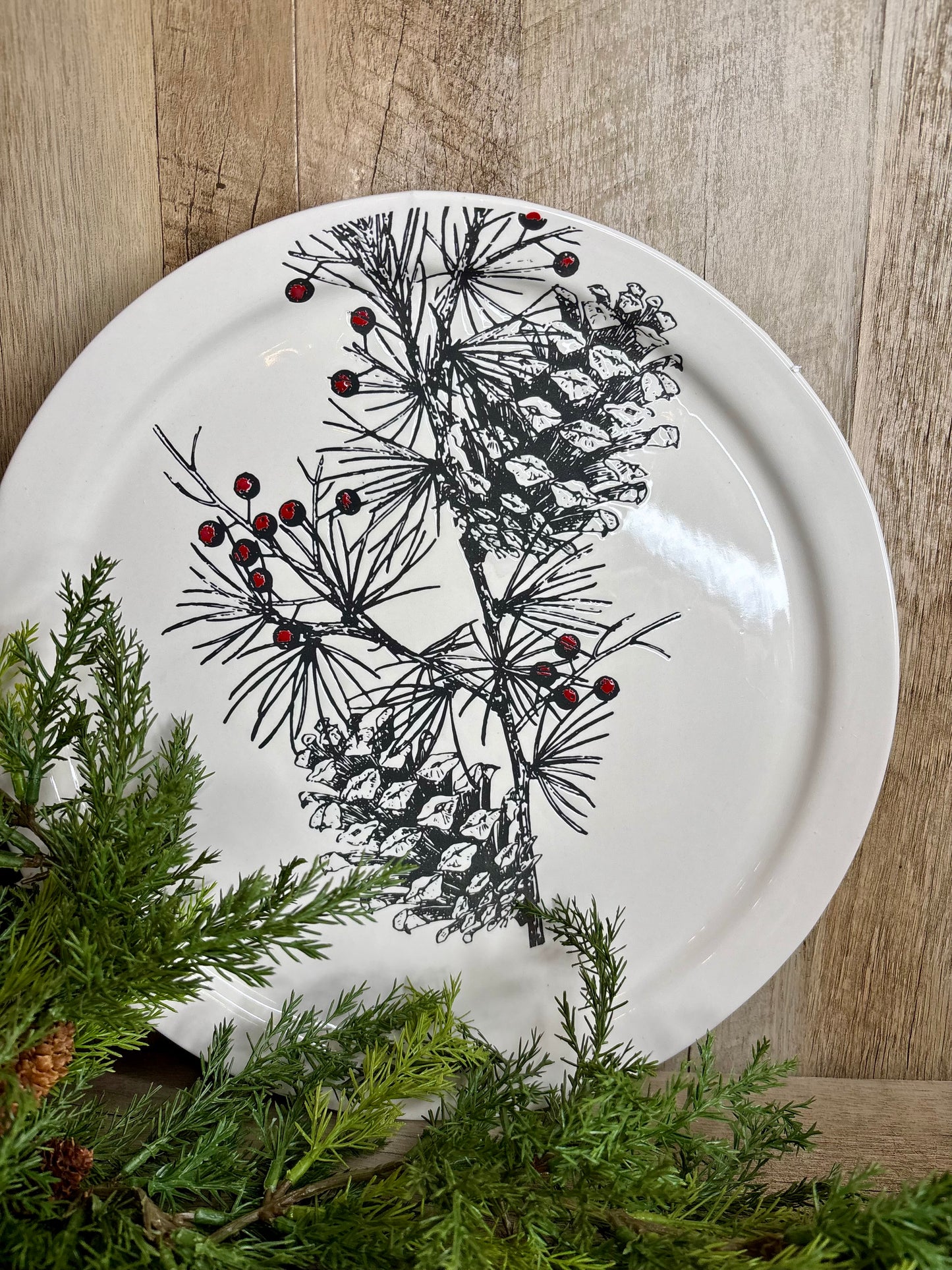 Pine/ Cone Platter