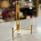 Gold Straight Back Easel