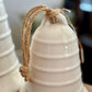 White Ceramic Bell