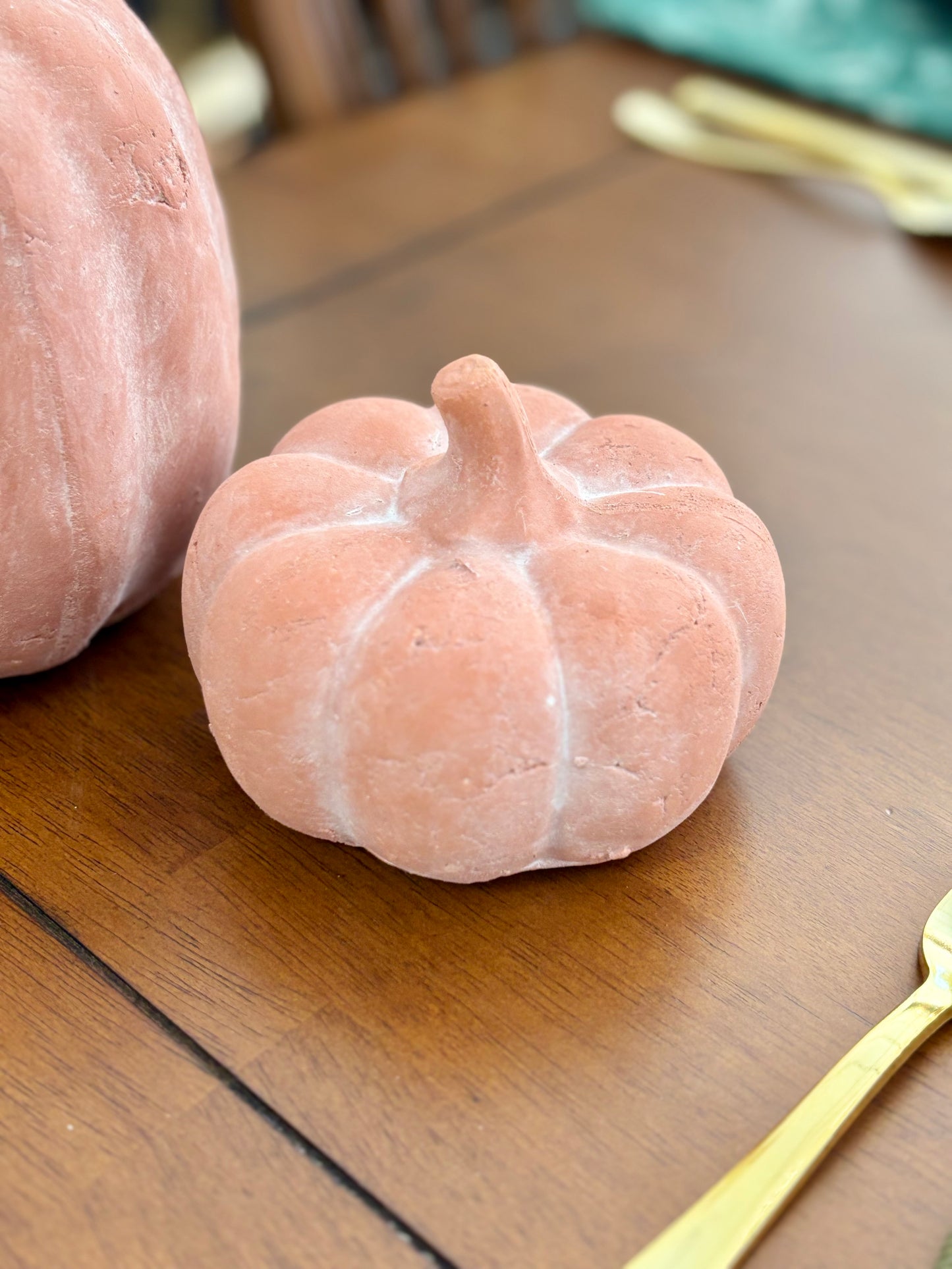 Orange Terracotta Pumpkin