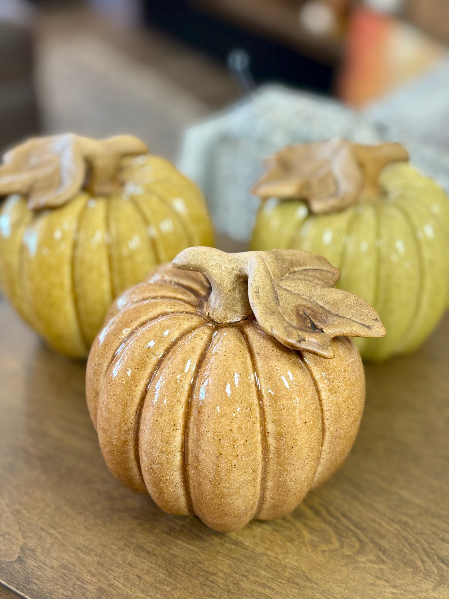 Color Ceramic Pumpkins