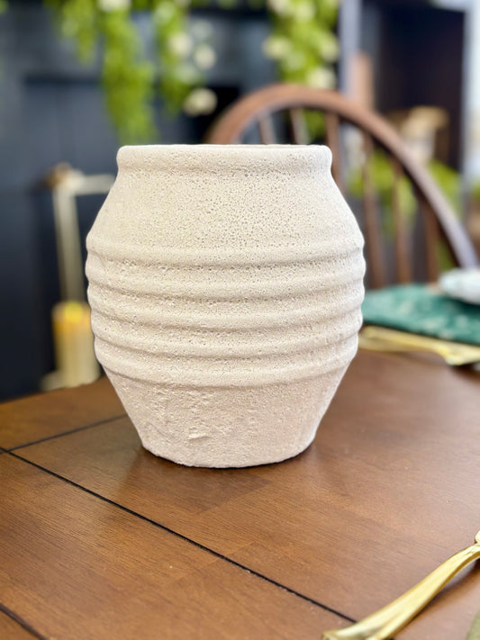 White Line Vase